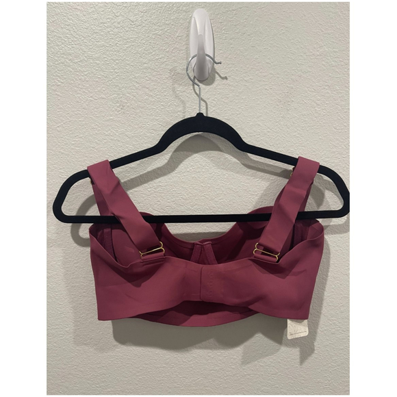 FREE PEOPLE Naomi Longline Dried Rose Bra - Picture 6 of 8